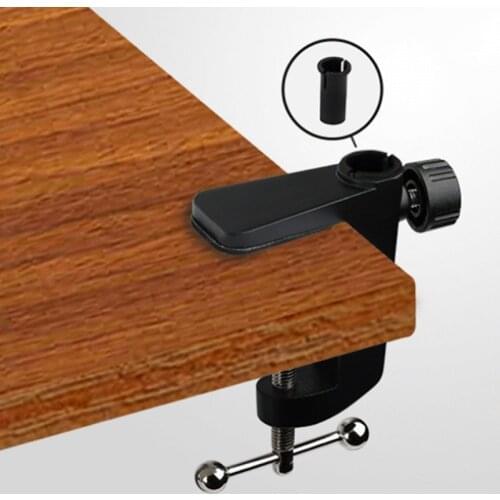 Heavy-Duty Metal Table Mounting Clamp for Microphone Suspension Boom Scissor Arm Stand Holder