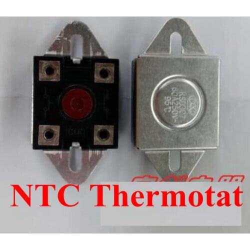 1PCS KSD307 250V 60A KSD308 95C degree Manual Reset Temperature Thermal Control Switch Tankless water heater thermostat bipolar