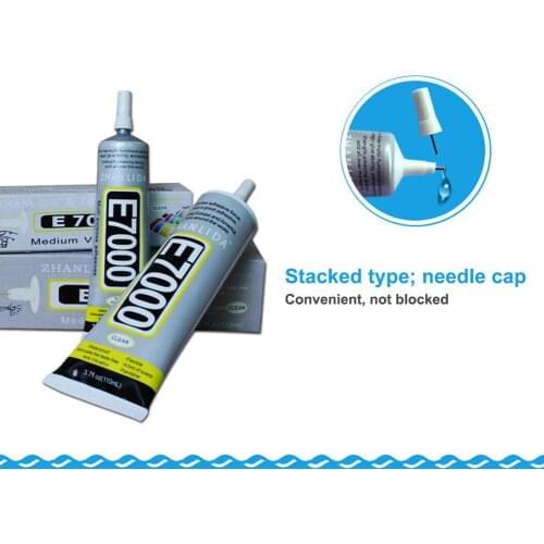Multipurpose DIY Glue E7000 Self-leveling Adhesive Repair Frame Display Mobile Phone Screen Electronic Component Adhesive Repair