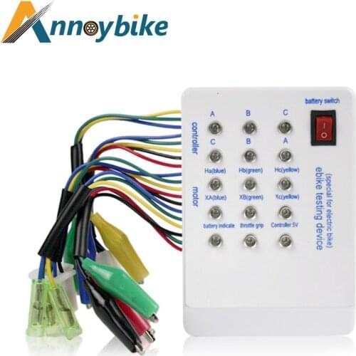 Bike Computer Detector For e bike Controller Speedometer Rotation 3 Phase Tester Indicator Meter Field System Testing Dectector