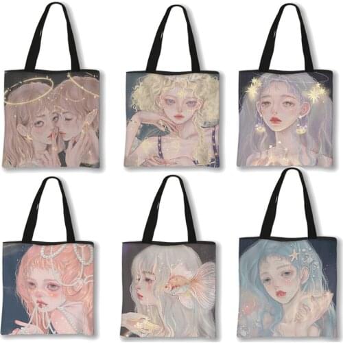 Womens Shoulder Messenger Bags 12 Constellation Printing Shoulder Bag Ladies shopping bag Female Handbag