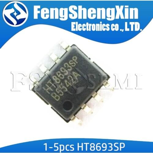 1-5)pcs/lot New HT8693 SOP8 HT8693 SOP HT8693SP SOP-8 mono audio amplifier original authentic IC