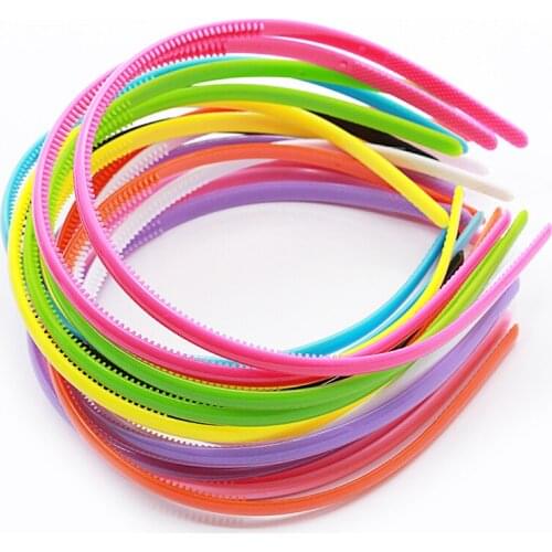 Sweet Korean version Headband Wide section 1 piece Headband Candy color 0.8CM Hot sale Head buckle Plastic Face wash
