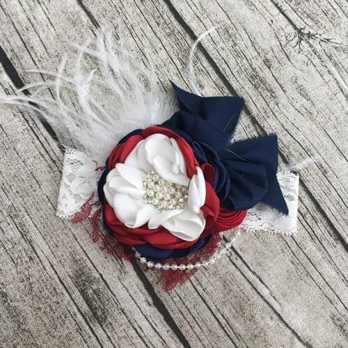 Free Shipping Flower Girl Headband Kids Hair Accessories Photo Prop