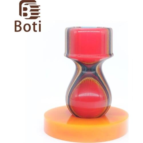 Boti Brush-Time Tunnel Resin and Wood Handle High Quality Shaving Brush Handle