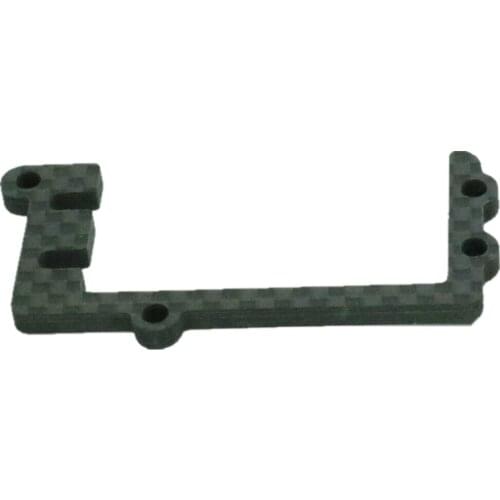 Carbon Fiber Servo Mount Holder for 1/10 TEKNO EB48.4 ET48.3 EB48.3 MT410 SC410.3 RC Car Upgrade Parts