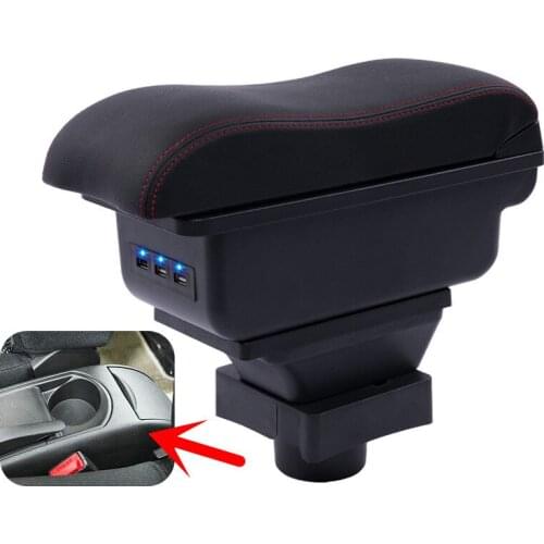 For Citroen C4 armrest box central Store content box Citroen armrest box products interior decoration Storage Center Console