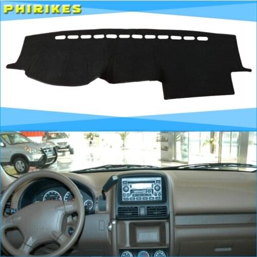 For Honda CR-V CRV Car Dashboard Cover Dash Mat Pad Dash Board Carpet Auto Sun DashMat Car Styling 2002 2003 2004 2005 2006
