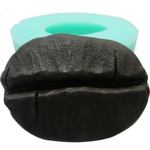 Coffee Beans Shape Silicone Soap Mold Food Grade Silicone Molds Handmade DIY Cake Baking Mould Soap Candle Crafts