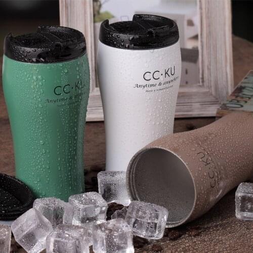 310ML Coffee Mug Double Stainless steel 304 Portable Vacuum Flasks Travel Thermo Cup Travel Mug Leakproof Thermocup For Gifts