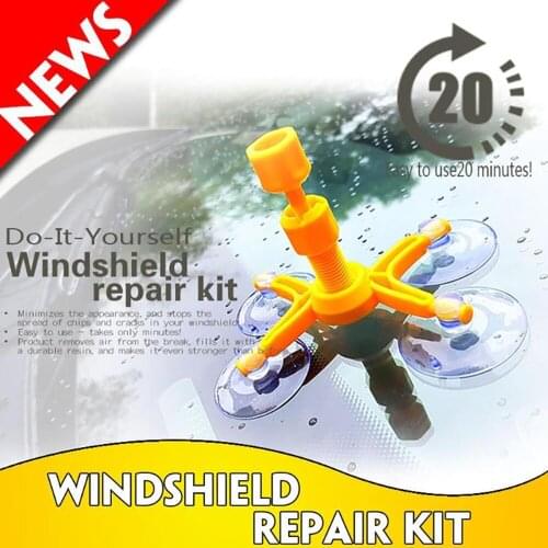 Car Styling Windshield Repair Kit Car Window Glass Scratch Crack Restore Repair Tool Car Window DIY Auto Window Screen Polishing