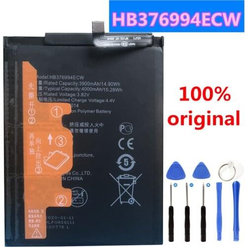 New Original High Quality Battery HB376994ECW For Huawei Honor V9 / Honor 8 pro DUK-L09 DUK-AL20 DUK-TL30 Battery + Tools