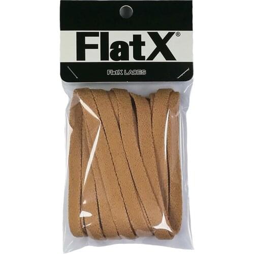FlatX 8mm Khaki Shoelaces High Quality Professional Sneaker Laces Anti-Release Shoelace Lacet Branded Lace Wholesale