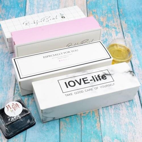 100x 21.4x7x5cm macaron gift boxes,cookie,candy,eclair boxes,macaron favor boxes,mint,long box,Wedding,birthday party decoration