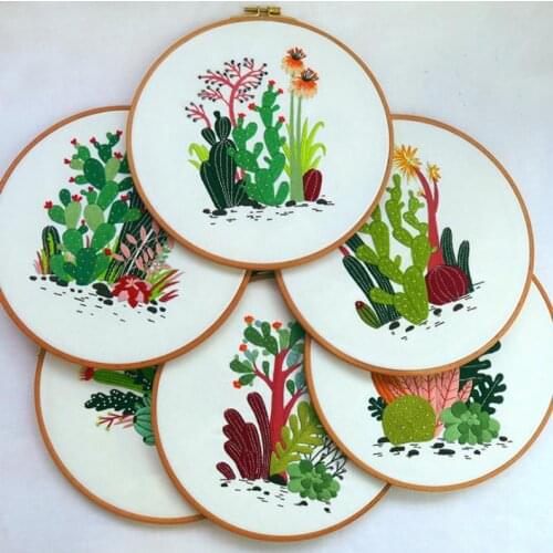 Gift for her|Modern Embroidery Kit |Sweet Flower Embroidery Pattern| Hand Embroidery Full Kit For Wedding Gift