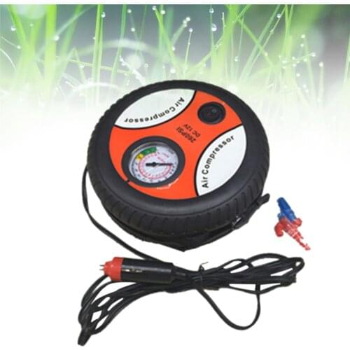 260PSI DC 12V Air Compressor Pump Portable Tire Inflator for Car