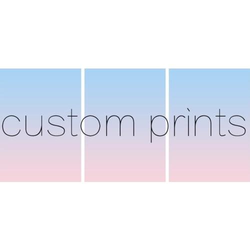 Drop Shipping Custom Made Canvas Wall Art Pictures 3 Panel/Pieces Customized Modern Painting Living Room Decorative