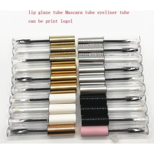 10-100pcs 10ml empty eyeliner tubes round transparent lip tube lipstick tubes mascara tube makeup packaging material wholesell