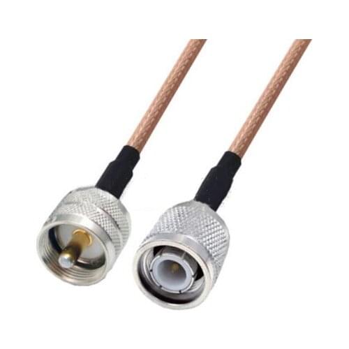 RG142 Cable UHF Male to TNC Male Connector RF Coaxial Jumper Pigtail Cable