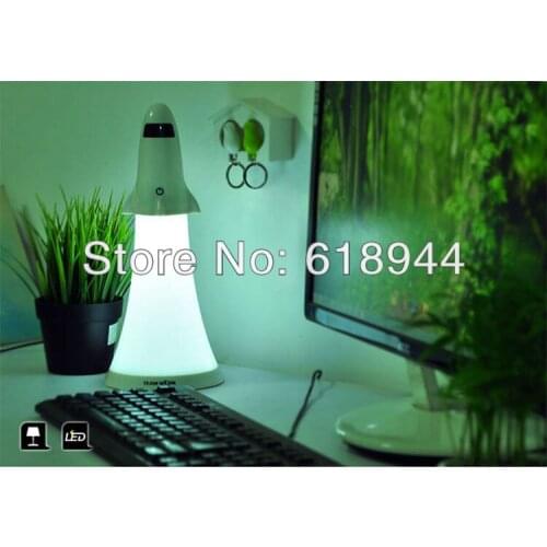 Creative and Novelty USB Rocket Night Lamp/Light with Torch, Dimmable Lamps for the Bedroom, Innovative Gifts/ Kids Xmas Gifts