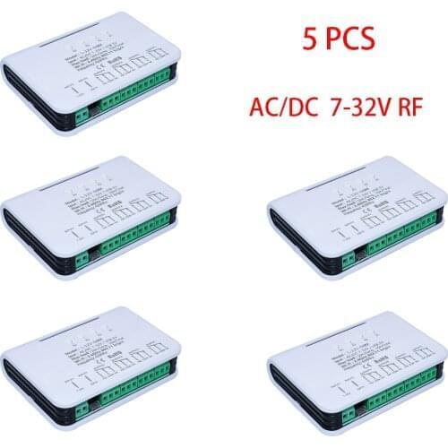 5 PCS Smart Garage Opener, Remote Control Receiver, WIFI Module Switch, Used With Alexa, Google Home Ewelink Smart APP Control