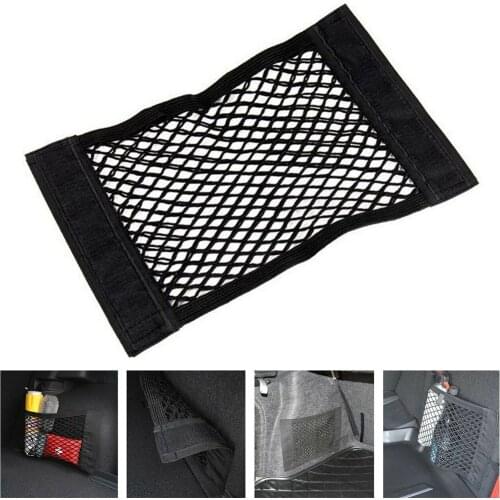 Universal Car Rear Cargo Organizer Elastic Mesh Net Holder Bag