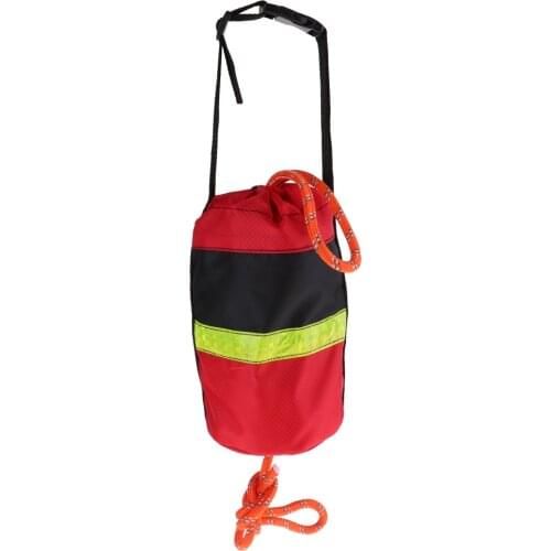 Safety Throw Bags Rescue Kayaking Reflective Throw Line Rope Lightweight - 52ft, 69ft, 102ft