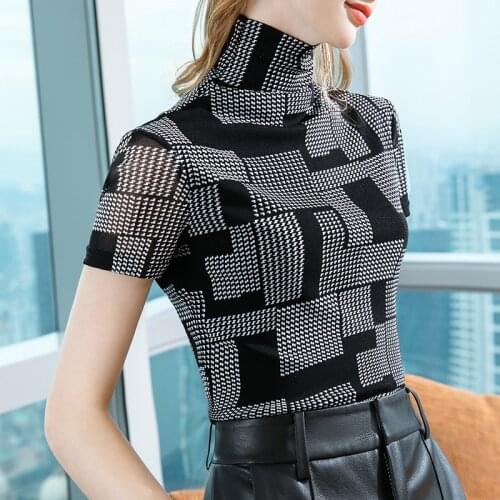 Women T-Shirts summer Tops Tees Slim Short sleeve Sexy T-Shirts Women AL301830