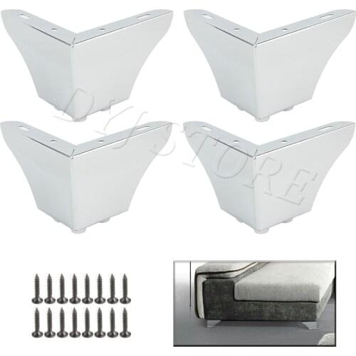 1/2/4 Pcs Hollow Out Modern Furniture Sofa Legs Modern Style Metal Furniture Legs For Sofa Cabinet TV Bench With Mounting Screws