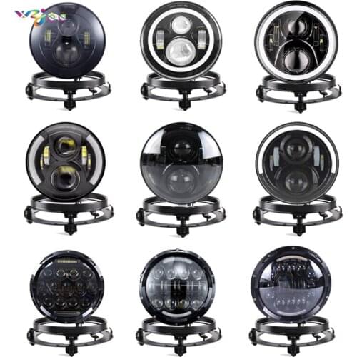 7 INCH Round Motorcycle LED Headlight For Honda Motorcycle LED Headlight Bucket Housing Mount Bracket