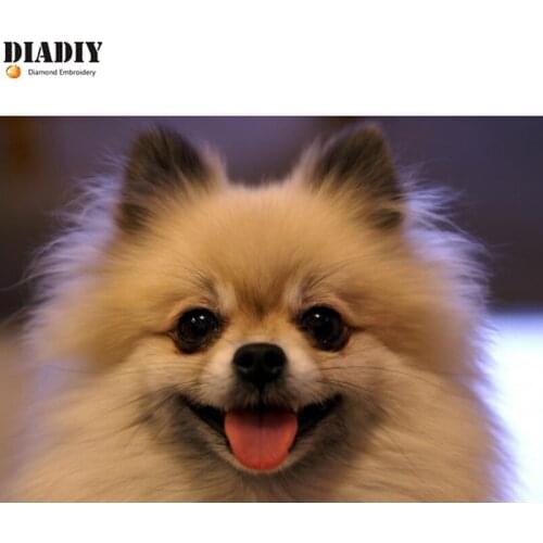 Diamond Embroidery,,Full,Diamond Painting,Cross Stitch, animal dog 5D,Needlework,Round Rhinestone,Mosaic,Decoration,Gift