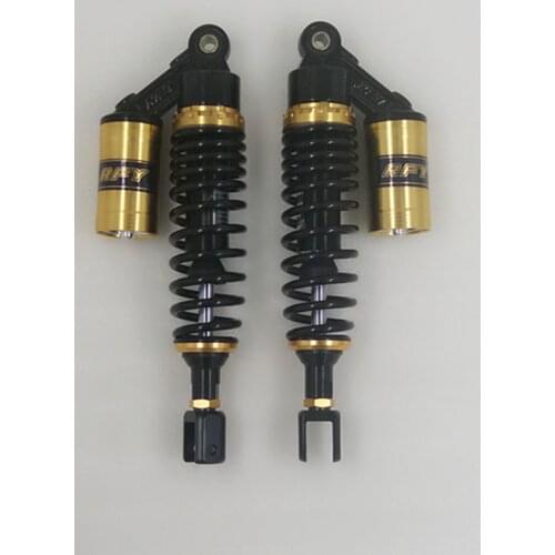290mm 300mm air gas fork shock absorbers replacement for atv quad motorcycle black+gold