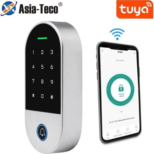 1000 User bluetooth FRID 125Khz Standalone Access Controller IP66 Waterproof Tuya APP Access Control System Support Gateway