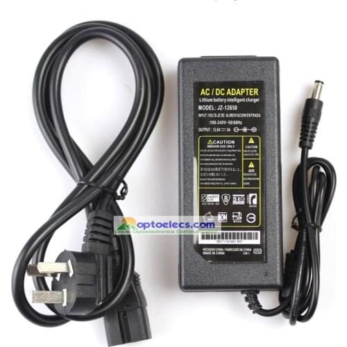 Free Shipping Charger Adapter 12.6V 5A for Ruiyan RY-F600P FTTH Fiber Optic Splicing Machine Fusion Splicer power adapter
