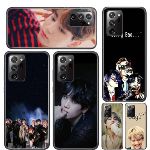 Rap RM JIMIN JIN SUGA Silicone Cover For Samsung Galaxy A01 A11 A12 A21 A21S A31 A41 A42 A51 A71 A81 A91 UW Phone Case
