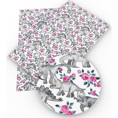 David accessories 20*33cm Faux Synthetic Leather Fabric DIY Bow Faux Leather Fabric Handmade Material,1Yc3850