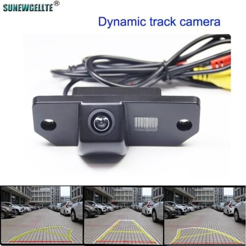 Dynamic Trajectory Tracking Car Reversing Backup Rear View Camera For For Ford Focus Sedan C-Max C Max Mondeo