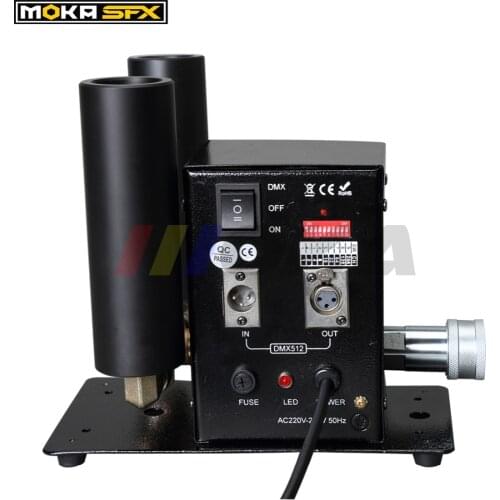 China Stage Effect double barreled co2 jet dmx machine for bar ktv DJ wedding laser par light flash effects