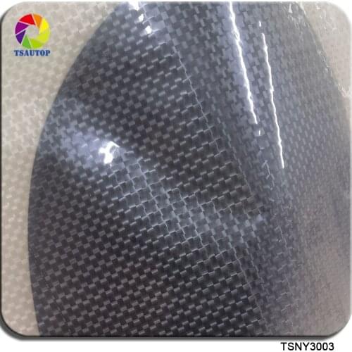TSAUTOP 0.5x20m chameleon carbon fiber movie 5D laser hydro dipping film for hydrographics WDF3003