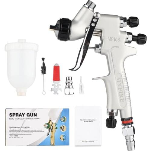 Mini High Quality Spray Gun Pro Painting Gun 1.0 mm Nozzle Paint Gun Water Based Air Spray Gun Airbrush