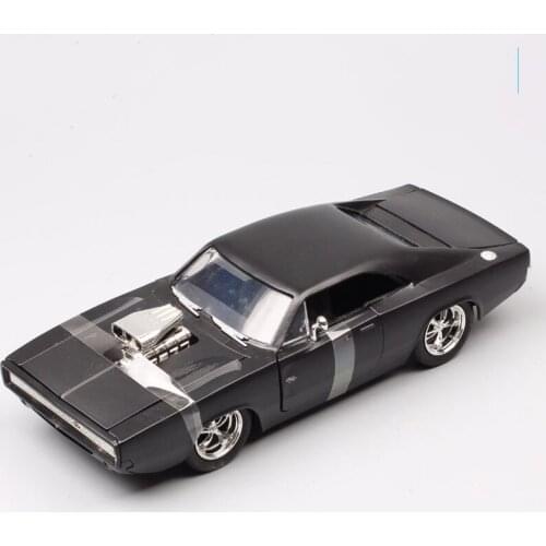 Diecast 1/24 Charger R/T1970 Sports Car Simulation Car Model Gift Adult Collection Show Classic Hot Toys for Boys Christmas