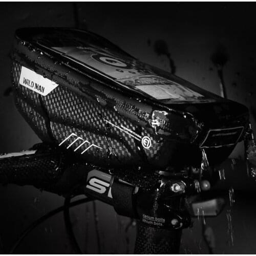 EVA Hard Shell Rainproof 6.5'' Sensitive Touch Screen Phone Bag Mobile Phone Storage Bag Outdoor Cycling Accessories