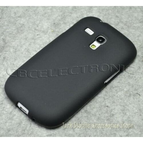 New High quality Black TPU Matte Gel Skin Case Cover For Samsung Galaxy S3 Mini i8190