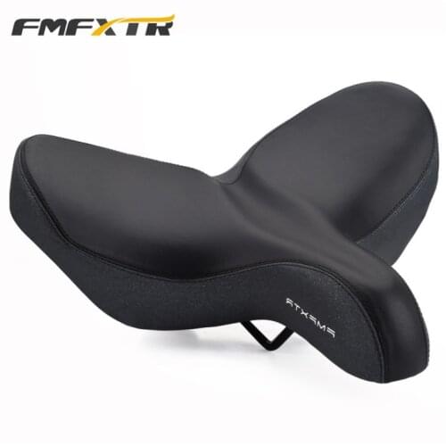 Wide Bicycle Saddle Thickened Bicycle Cushion Mountain Bike Butterfly Bicycle Cushion Oversized Sponge Cushion Soft Bicycle