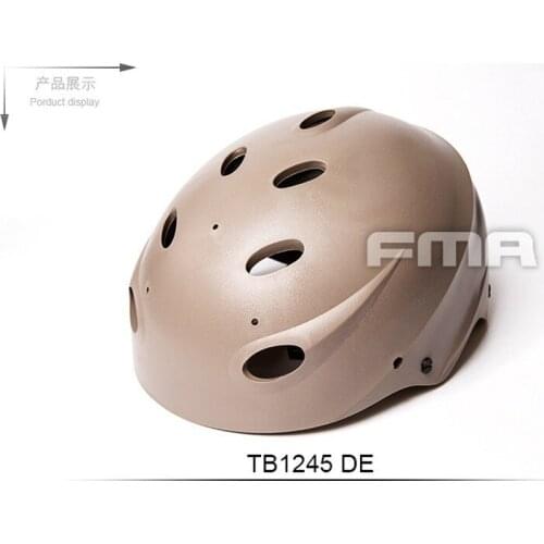 2019 NEW Fma Outdoor Sports Hunting Protection Cs Recon Tactical airsoft Helmet Without Accessory TB1245 Bk/DE/FG