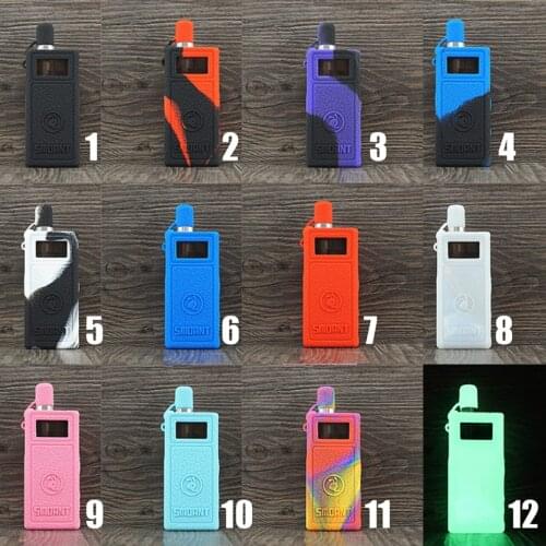 Silicone Case for Smoant Pasito Pod Texture ModShield Shield Wrap Cover Protective Sleeve Skin