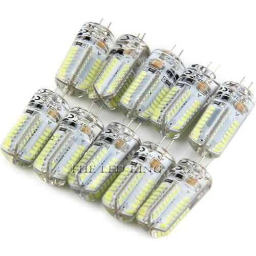 SonQin 20pcs/lot 3W 5W 9W 12W 15W 21W G4 U-shaped LED Bulb Lamp High Power SMD3014 DC 12V 220V White/Warm White
