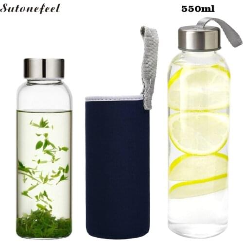 Стеклянные бутылки для воды Sutonefeel China At AliExpress