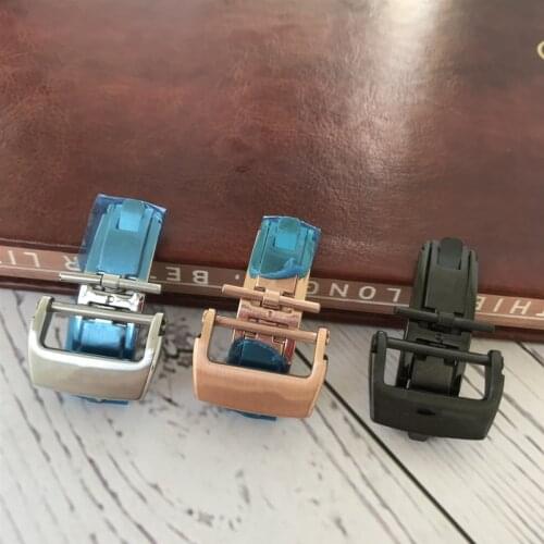 High quality stainless steel Buckle 20mm for Watchband watch band strap buckle For Richard Watch Mille band Bracelet RM logo on