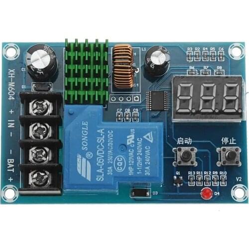 XH-M604 DC 6V To 60V 30A Storage Battery And Lithium Battery Charge Control Module Protect Switch